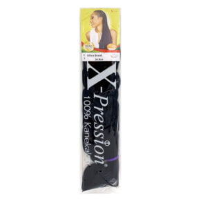 X-Pression Ultra Braid 100% Kanekalon Colour Dark Blue 165g 82in