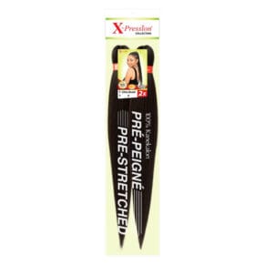X-Pression Ultra Braid 100% Kanekalon 2x Pre-Stretched Colour 4 160g 46in