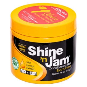 Shine 'n Jam Conditioning Gel Extra Hold (6) with Honey 454g