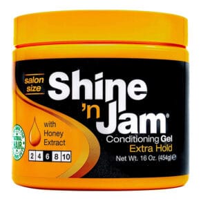 Shine 'n Jam Conditioning Gel Extra Hold (6) with Honey 454g